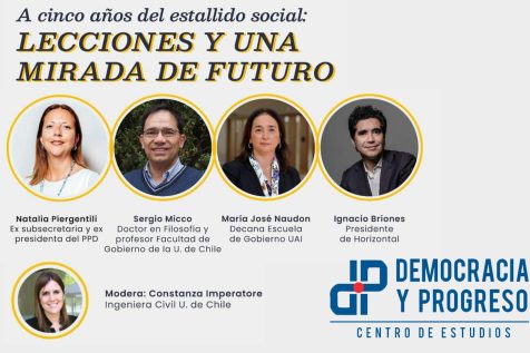 1. A cinco años del estallido social: LECCIONES Y UNA MIRADA DE FUTURO